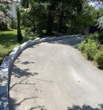 Aménagement allée maison sud est lyon